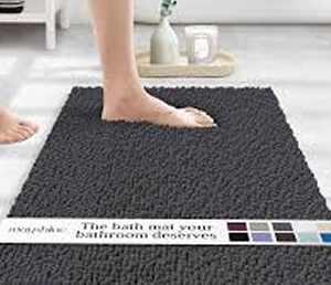 Comfort Shaggy Non Slip Super Absorbent Bath Mat